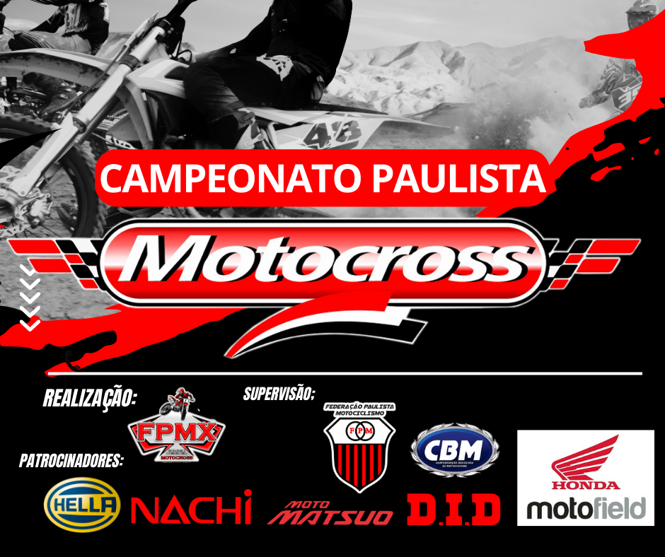 1ª Premiação: Campeonato Paulista de Motocross 2023: Itapetininga