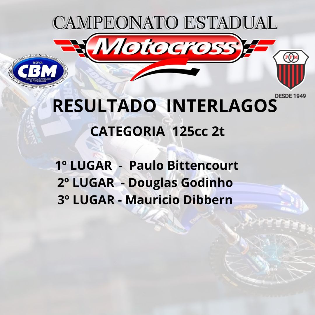 1ª Premiação: Campeonato Paulista de Motocross 2023: Itapetininga-SP 